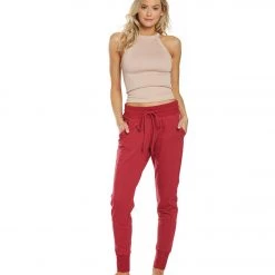 CLOTHING Free People Movement Sunny Skinny Sweat Pants Red