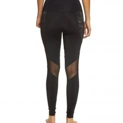 Onzie High Waisted Royal Yoga Leggings Reflective CLOTHING