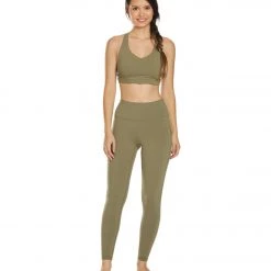 PrAna Transform High Waisted Yoga Leggings Rye Green 12 PrAna Transform High Waisted Yoga Leggings Rye Green