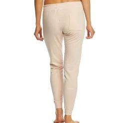 Spiritual Gangster Love Note Skinny Joggers Pink Sand