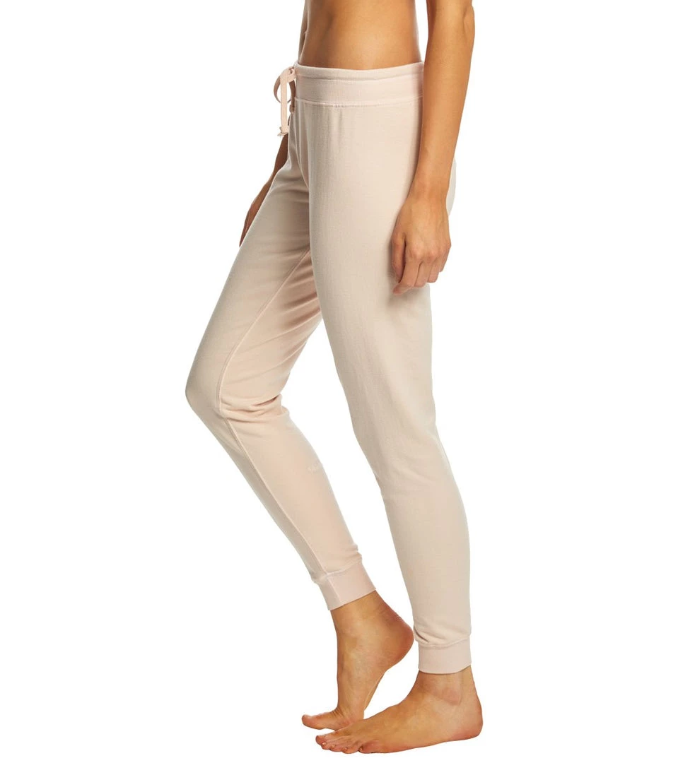 Spiritual Gangster Love Note Skinny Joggers Pink Sand 5 Spiritual Gangster Love Note Skinny Joggers Pink Sand