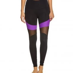 Onzie High Waisted Royal Yoga Leggings Electric Purple CLOTHING