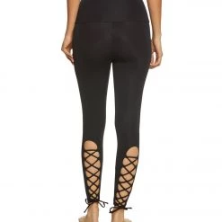 Onzie High Waisted Laced Up Yoga Leggings CLOTHING