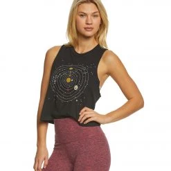 Everyday Yoga Planetarium Tank Black CLOTHING