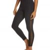 Onzie Side Runner Yoga Leggings Black