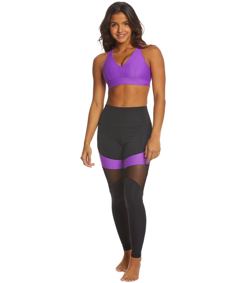 Onzie Stunning Yoga Sports Bra Electric Purple 6 Onzie Stunning Yoga Sports Bra Electric Purple