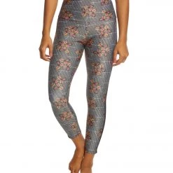 Onzie Side Runner Yoga Leggings Decco Long Leggings