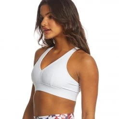 Onzie Stunning Yoga Sports Bra White