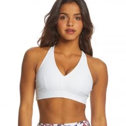Onzie Stunning Yoga Sports Bra White