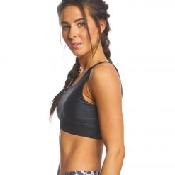 Onzie Shape Yoga Sports Bra Black