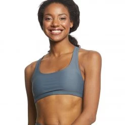 CLOTHING Onzie Mudra Yoga Sports Bra Slate Grey