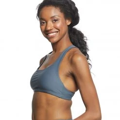 CLOTHING Onzie Mudra Yoga Sports Bra Slate Grey