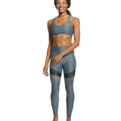 CLOTHING Onzie Mudra Yoga Sports Bra Slate Grey