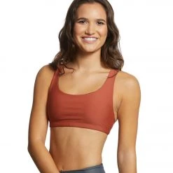 Onzie Mudra Yoga Sports Bra Copper CLOTHING