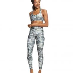 Onzie Mudra Yoga Sports Bra Marble Camo