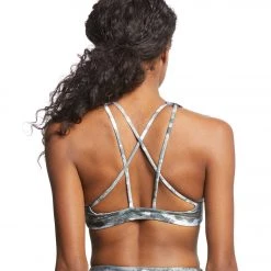 Onzie Mudra Yoga Sports Bra Marble Camo