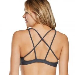 Onzie Mudra Yoga Sports Bra Chalkboard