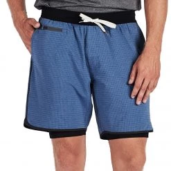 CLOTHING Vuori Men's Stockton Shorts Sea Linen Texture