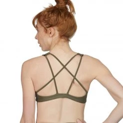 Onzie Mudra Yoga Sports Bra Sepia
