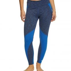 Marika Jordan Cosmos Yoga Leggings Boxer Brawl/Black Iris/Medieval Blue Jacquard