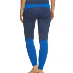 Marika Jordan Cosmos Yoga Leggings Boxer Brawl/Black Iris/Medieval Blue Jacquard