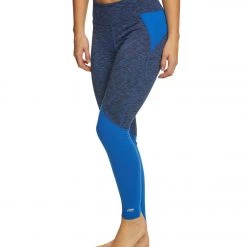 Marika Jordan Cosmos Yoga Leggings Boxer Brawl/Black Iris/Medieval Blue Jacquard
