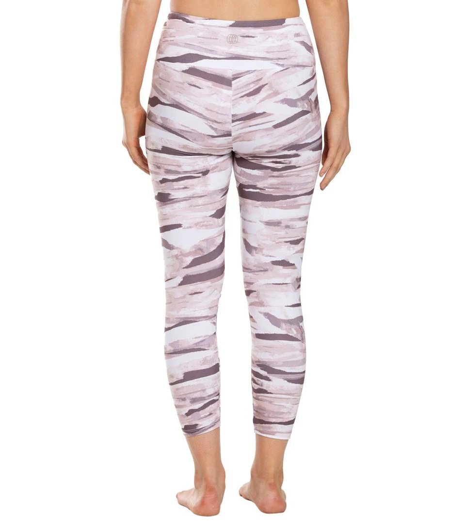 Balance Collection Printed High Waisted Yoga Capris Lotus Horizon Collage 5 Balance Collection Printed High Waisted Yoga Capris Lotus Horizon Collage