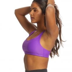 Yoga Sports Bras Onzie Mudra Yoga Sports Bra Electric Purple