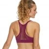 Marika Skylar Seamless Yoga Sports Bra Magenta Purple