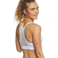 Marika Skylar Seamless Yoga Sports Bra White