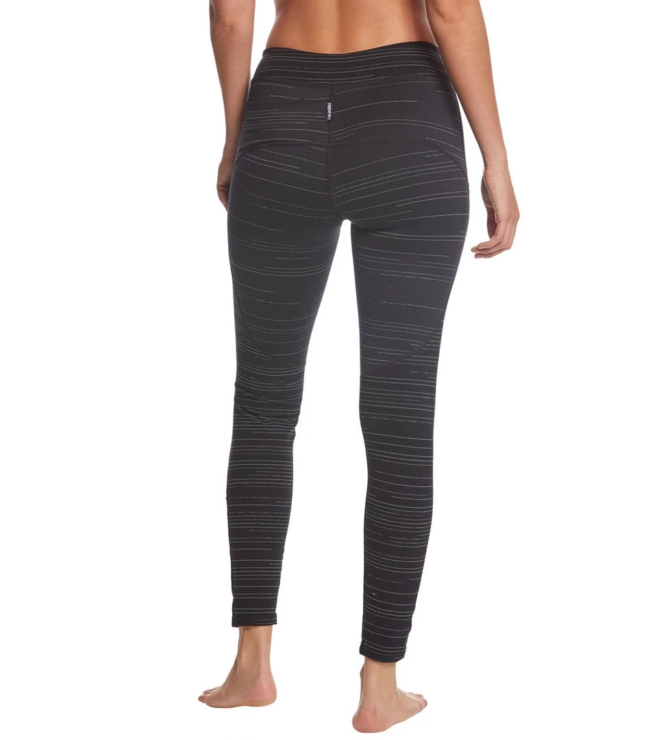 Long Leggings Hard Tail Mid Rise Side Blocked Yoga Leggings Black 5 Long Leggings Hard Tail Mid Rise Side Blocked Yoga Leggings Black