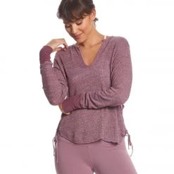 CLOTHING Hard Tail Side Laced Pullover Crush