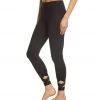 Betsey Johnson Performance Banded Cutout Ankle Yoga Leggings Black CLOTHING 1 Betsey Johnson Performance Banded Cutout Ankle Yoga Leggings Black CLOTHING