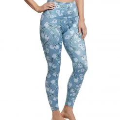 Beyond Yoga Lux High Waisted 7/8 Yoga Leggings Sky Blossoms 10 Beyond Yoga Lux High Waisted 7/8 Yoga Leggings Sky Blossoms