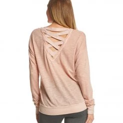 CLOTHING Hard Tail Lattice Pullover Bare