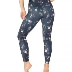 CLOTHING Beyond Yoga Lux High Waisted 7/8 Yoga Leggings Botanical Floral 10 CLOTHING Beyond Yoga Lux High Waisted 7/8 Yoga Leggings Botanical Floral