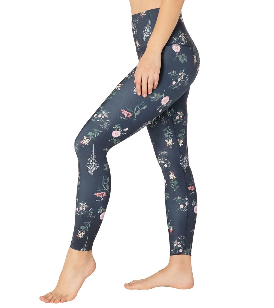 CLOTHING Beyond Yoga Lux High Waisted 7/8 Yoga Leggings Botanical Floral 6 CLOTHING Beyond Yoga Lux High Waisted 7/8 Yoga Leggings Botanical Floral