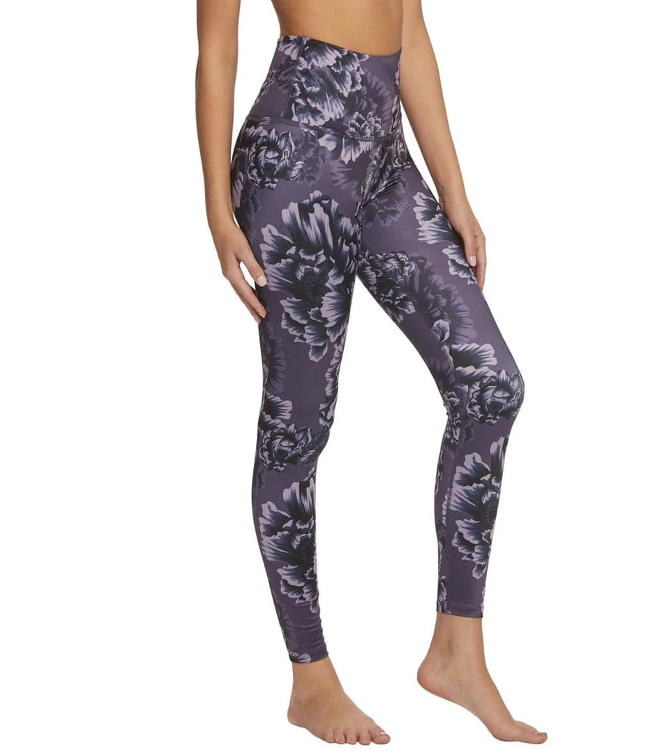 Beyond Yoga Lux High Waisted 7/8 Yoga Leggings Peony Floral CLOTHING 4 Beyond Yoga Lux High Waisted 7/8 Yoga Leggings Peony Floral CLOTHING