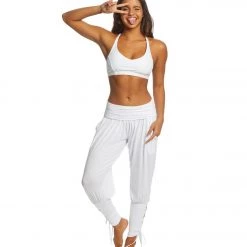 Onzie Burner Joggers White