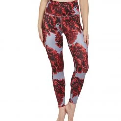Beyond Yoga Lux High Waisted 7/8 Yoga Leggings Peony Scarlet Sun 15 Beyond Yoga Lux High Waisted 7/8 Yoga Leggings Peony Scarlet Sun