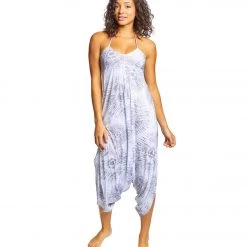 Onzie Tica Romper Gray Shibori CLOTHING