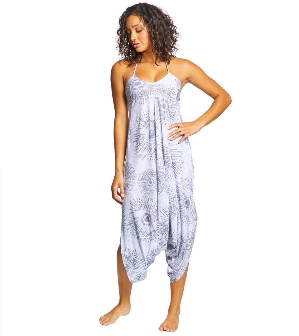 Onzie Tica Romper Gray Shibori CLOTHING 6 Onzie Tica Romper Gray Shibori CLOTHING