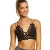 Free People Adella Bralette Black