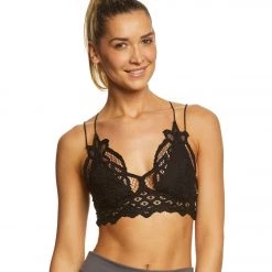 Free People Adella Bralette Black 13 Free People Adella Bralette Black
