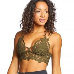 CLOTHING Free People Adella Bralette Olive