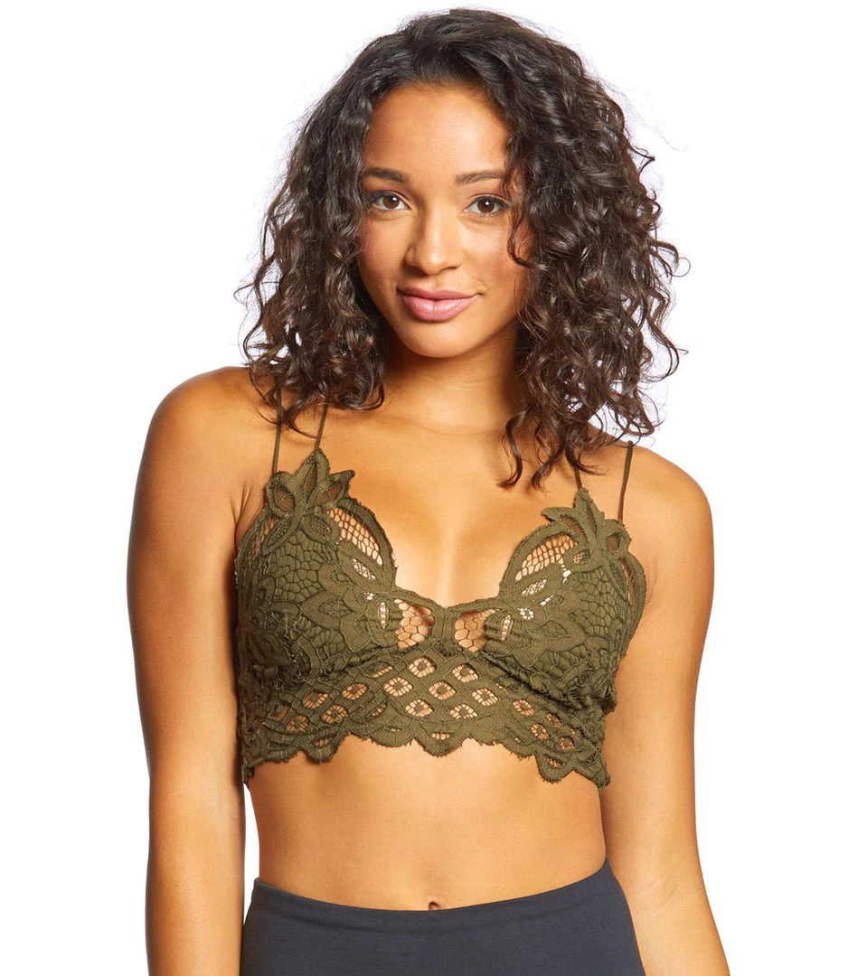 CLOTHING Free People Adella Bralette Olive 8 CLOTHING Free People Adella Bralette Olive