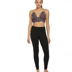 CLOTHING Free People Adella Bralette Dark Grey