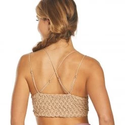 Free People Adella Bralette Nude CLOTHING
