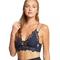 CLOTHING Free People Adella Bralette Navy