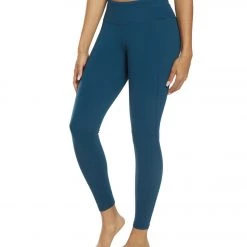 PrAna Momento 7/8 Yoga Leggings Petrol Blue 10 PrAna Momento 7/8 Yoga Leggings Petrol Blue